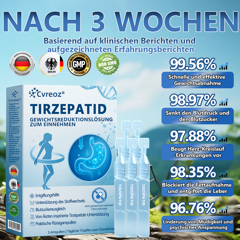 【Letzter Tag Aktion 70 % RABATT】✔️𝑪𝒗𝒓𝒆𝒐𝒛® NIDDK-Tirzepatid Gewichtsreduktionslösung zum Einnehmen 🏪Einmal alle zwei Tage anwenden | Schnell 20 Pfund abnehmen. Zucker um 90 % reduzieren |)🛒
