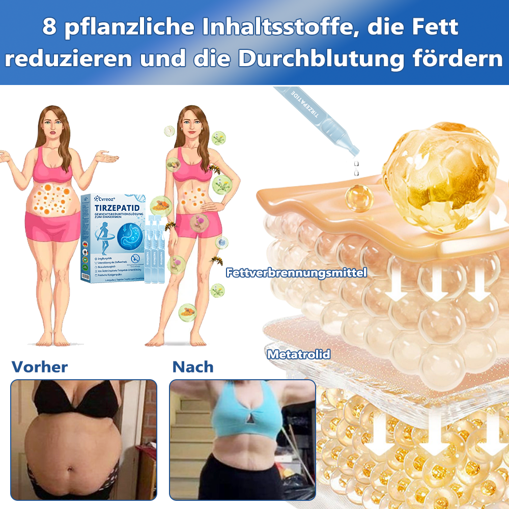 【Letzter Tag Aktion 66 % RABATT】🌅 𝑪𝒗𝒓𝒆𝒐𝒛® NIDDK-Tirzepatid Gewichtsreduktionslösung zum Einnehmen ✅ Einmal alle zwei Tage anwenden | Schnell 20 Pfund abnehmen. Zucker um 90 % reduzieren |)👩⚕️