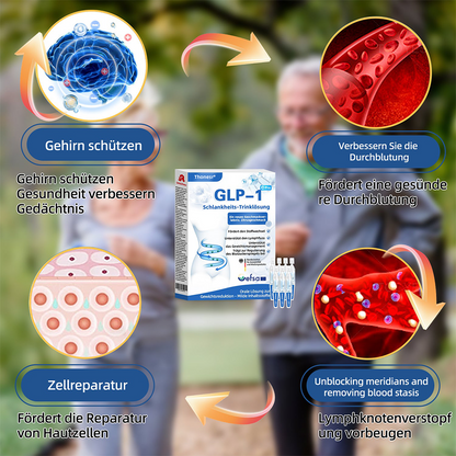 Thonesr® GLP-1 Pro Schlankheits-Trinklösung 7 Tage sichtbare Wirkung, keine Nebenwirkungen, geeignet für alle Altersgruppen 🌹
