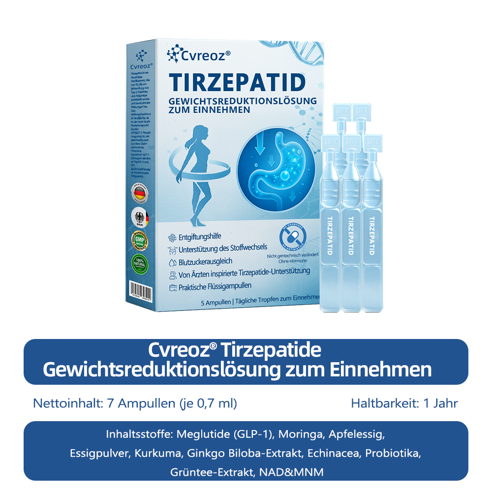 【Letzter Tag Aktion 70 % RABATT】💥 𝑪𝒗𝒓𝒆𝒐𝒛® 𝐍IDDK-Tirzepatid Gewichtsreduktionslösung zum Einnehmen ✅ Einmal alle zwei Tage anwenden | Schnell 20 Pfund abnehmen. Zucker um 90 % reduzieren |)👩‍⚕️